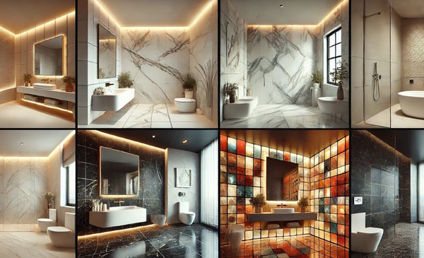 popular types of bathroom tile for 2025