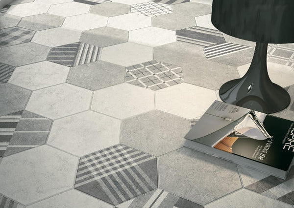 pentagon tile floor