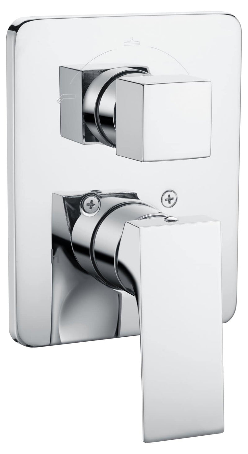 Cube - 3 Way Shower Kit - Chrome