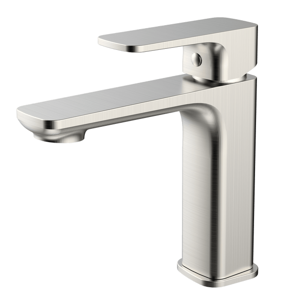 Element - Single Handle Bathroom Sink Faucet - Brushed Nickel
