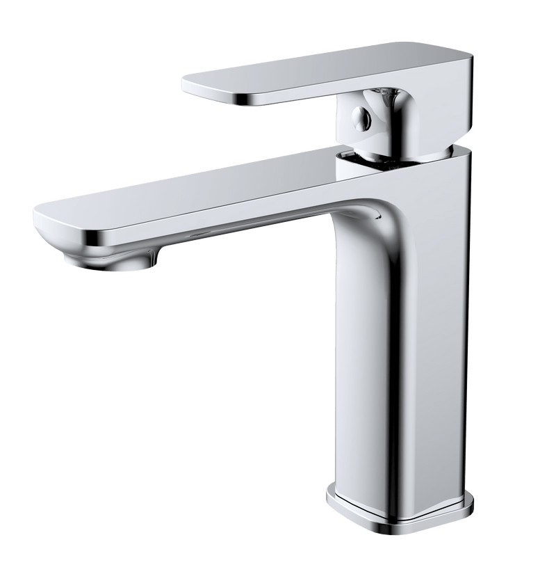 Element - Single Handle Bathroom Sink Faucet - Chrome