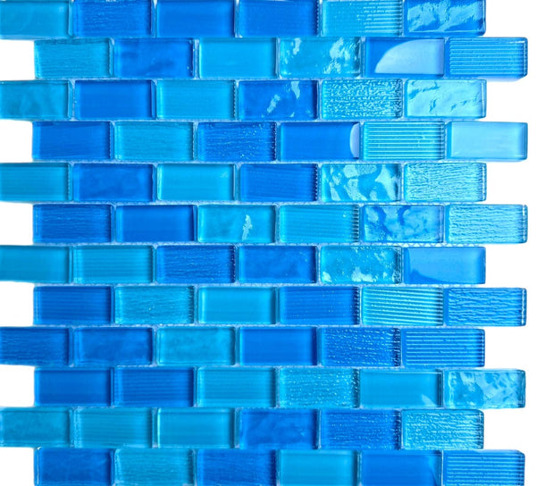 Fiji Blue Pool Tile 1x2