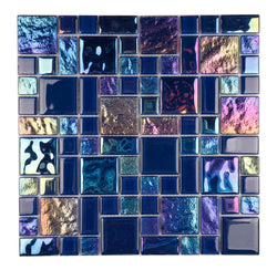 Heaven Dark Blue Square